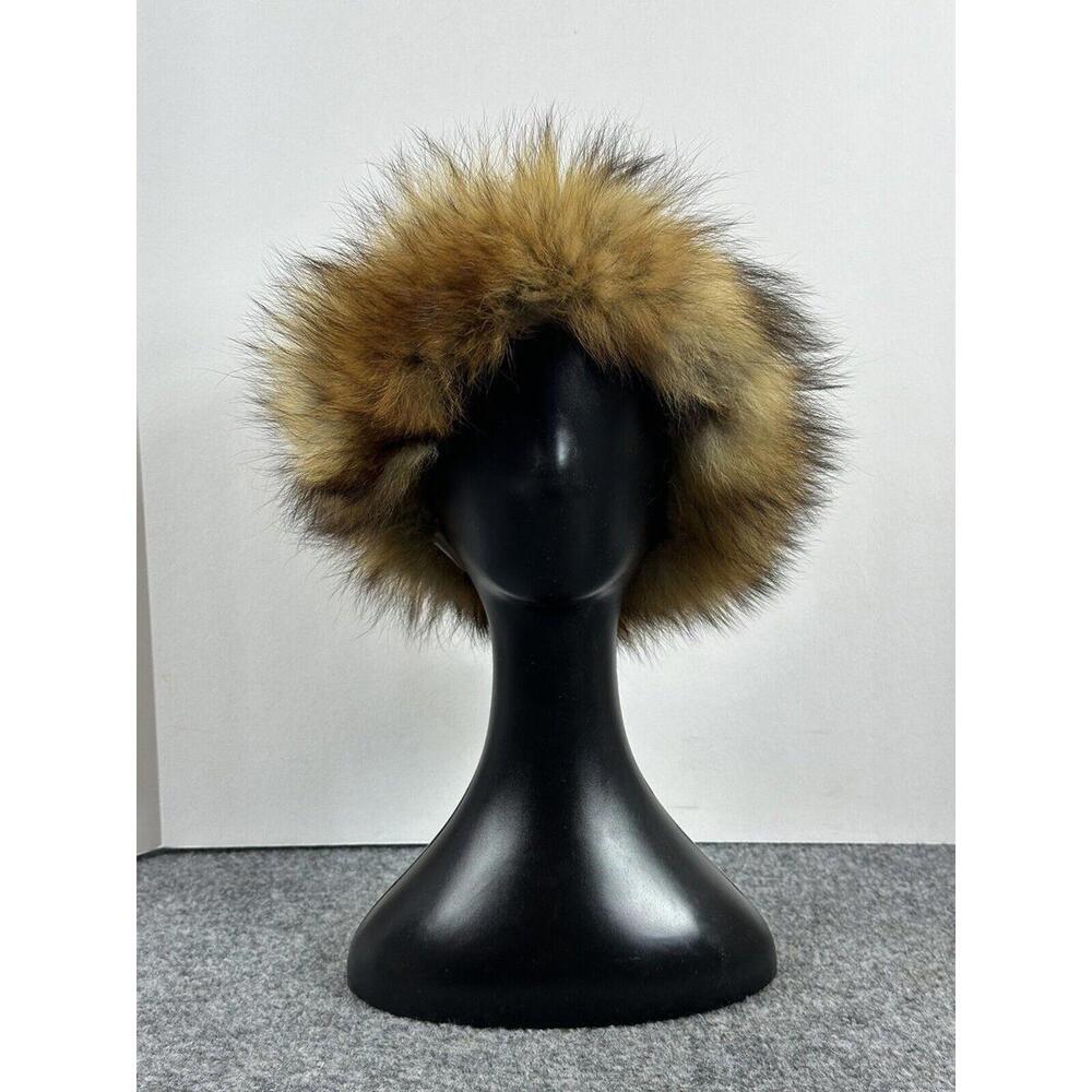 Vintage Beautiful Fur Edge Knit Hat From Mr. Lawrence Made For Bloomingdale’s